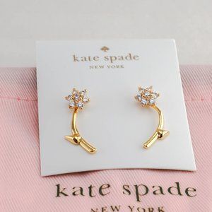 Kate Spade Myosotis Flower Drop Earrings (with Dust Bag) NEW
